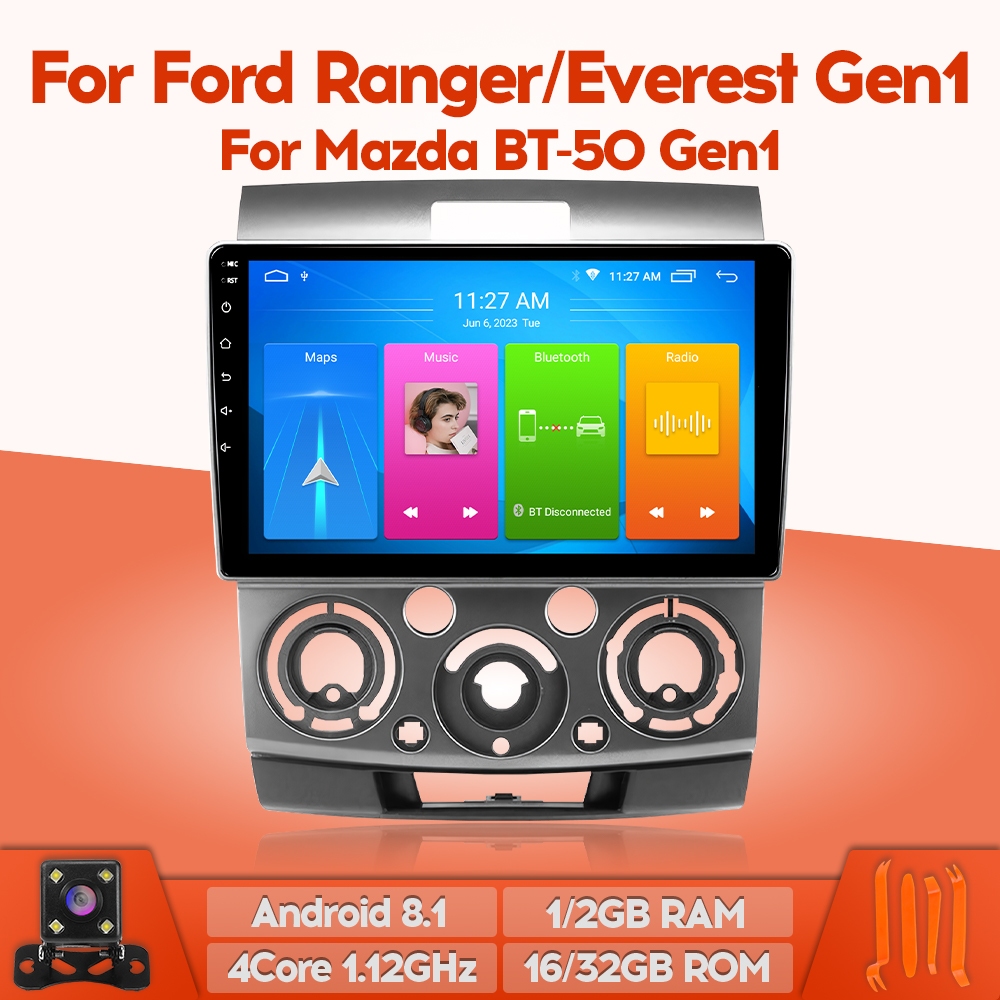 WeBetter TopNavi 9inch 4Core IPS Full Touch Android Car Raido Player ...