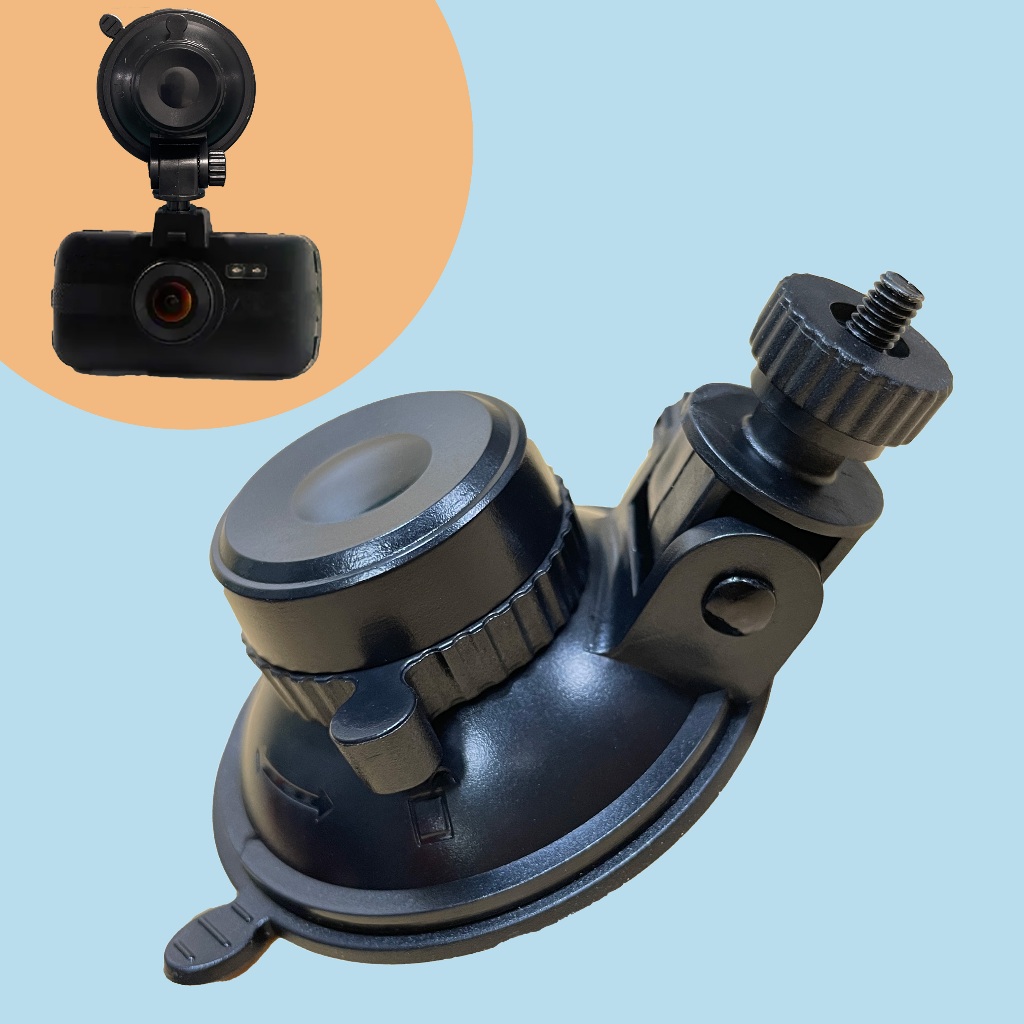 FiTSTILL Extended Car Suction Cup Bracket Compatible For Phone IPad Go Pro Hero Max DJI Osmo Pocket Action,with Magnetic Fixed Base 1/4"-20 Standard Thread Adapter,Double Ball Head Mechanism - View #9