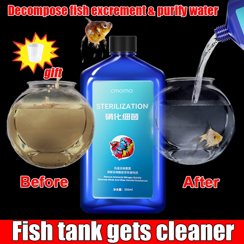 Aquarium Water Clarifier 550ml Aquarium Water Conditioner Aquarium