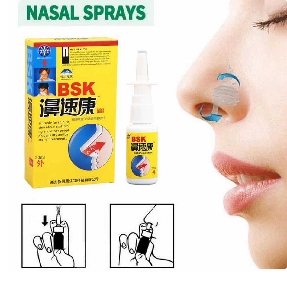For Rhinitis And Sinusitis Comfort Nose Spray Is Used Cleans And Cares ...