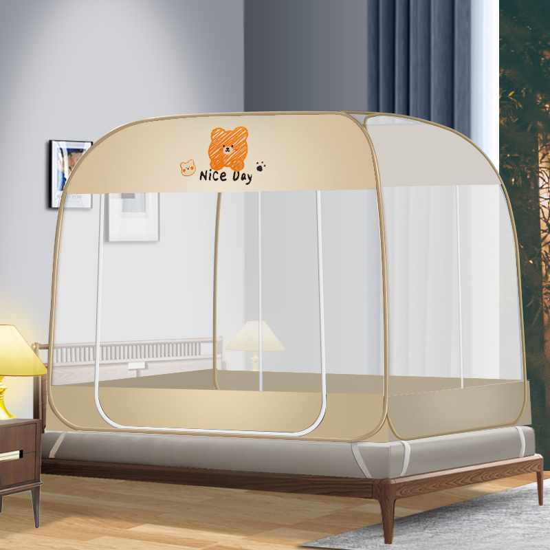 High-quality mosquito net: large space, excellent ventilation, easy ...