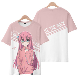 New Anime BOCCHI THE ROCK! T Shirt Japanese Men's Fashion Women Loose ...