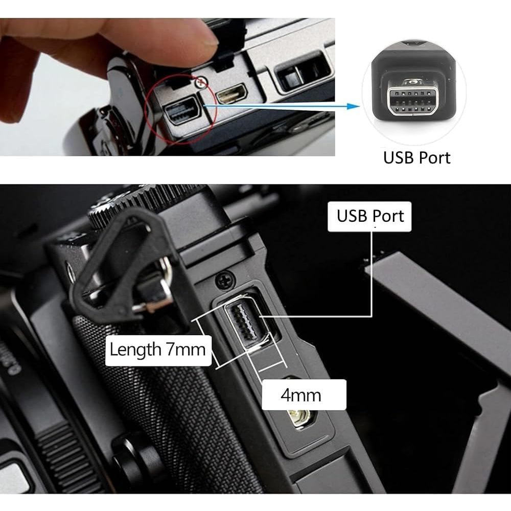 Replacement CB-USB5/USB6/USB8 USB Battery Charger Camera Data Cable ...
