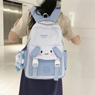 Sanrio Cartoon Backpack Cinnamoroll My melody Kuromi Leisure Travel Bag ...