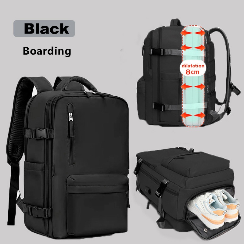 CEYMME Large Travel Backpack for women Multifunctional Waterproof Laptop Backpack with Shoe Compartment Shopee Philippines