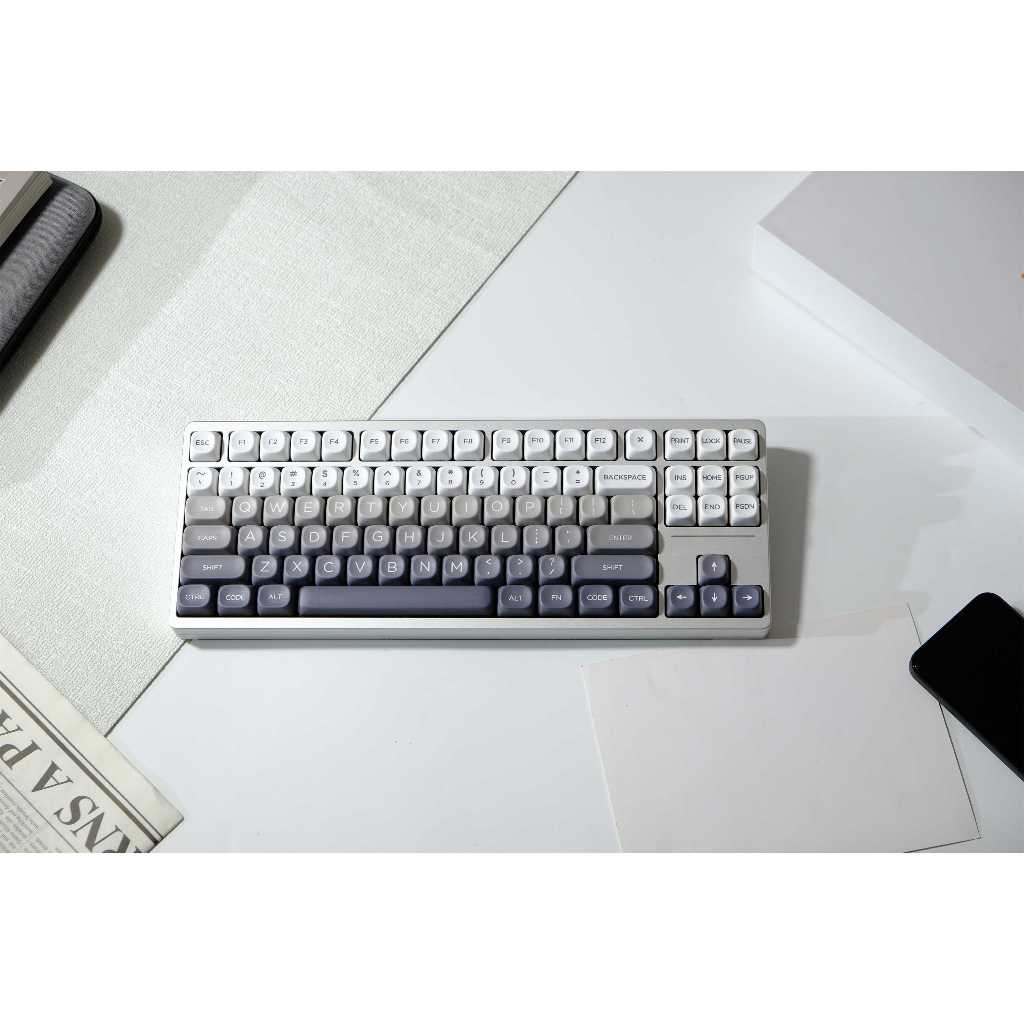 GMK Fine Dust keycaps, 126 Keys keycaps MOA Profile DYE-SUB ...