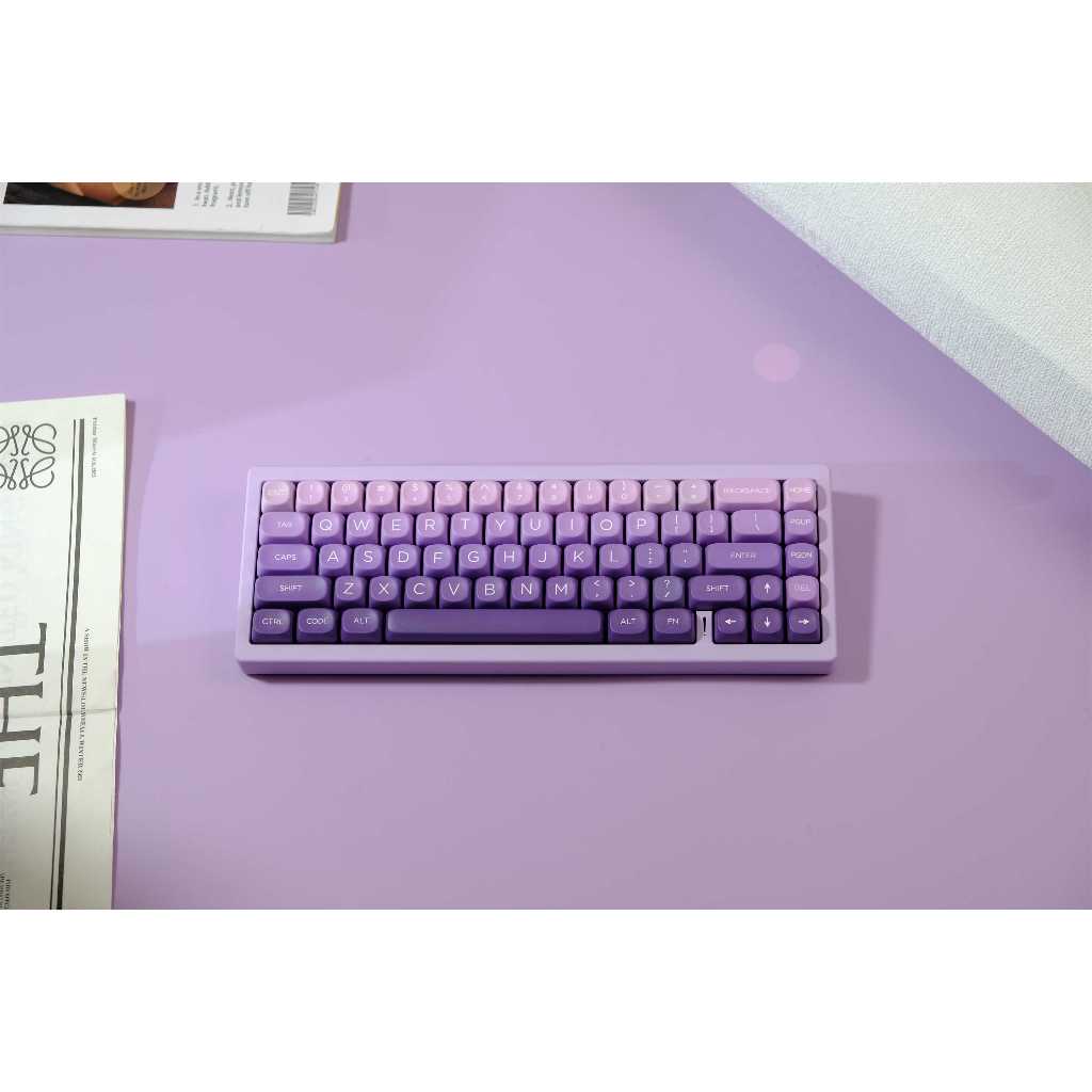 GMK Purple from east Gradient keycaps, 126 Keys keycaps MOA Profile DYE ...