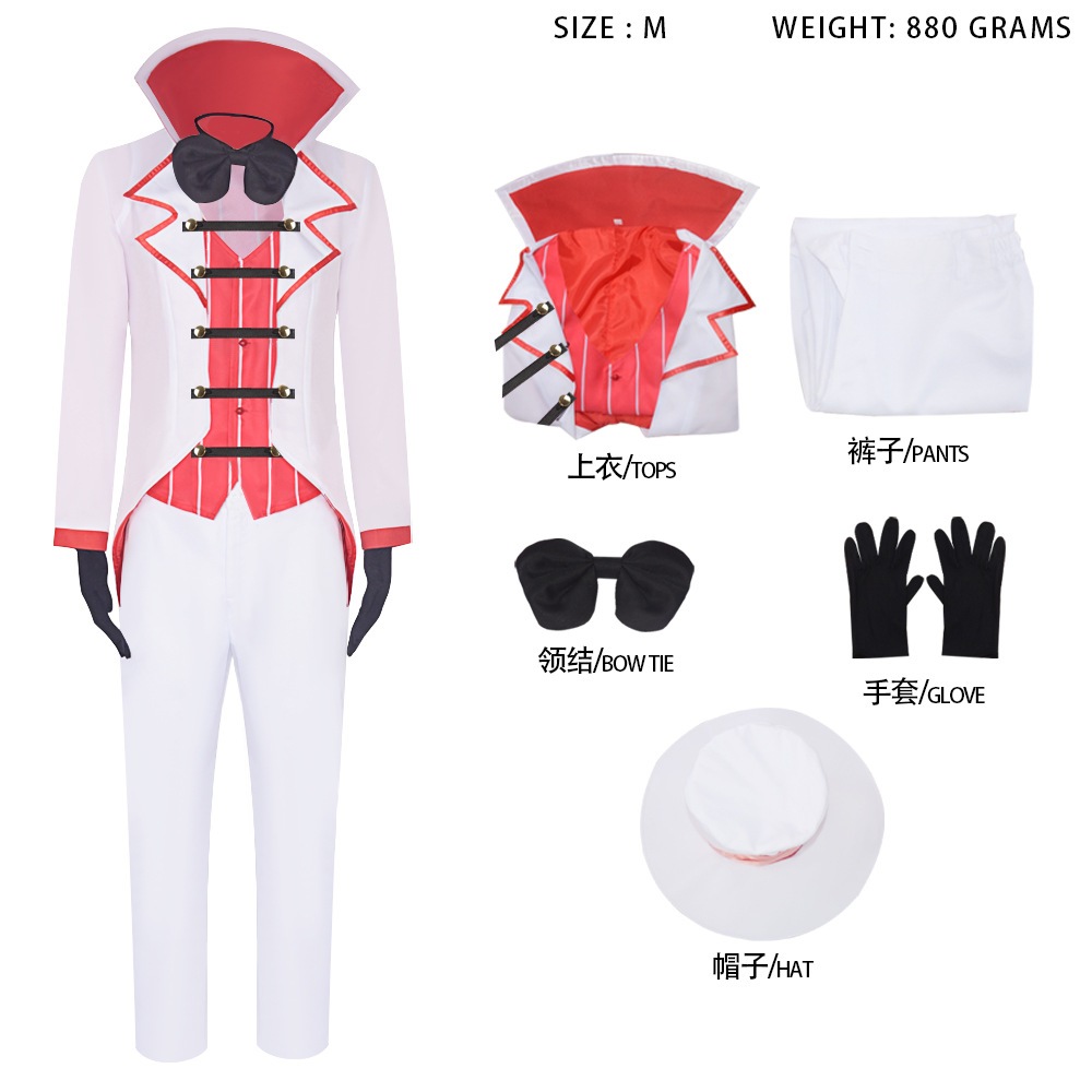 【Ready Stock】Hazbin Hotel Cosplay Costume Charlie Morningstar Vaggie ...