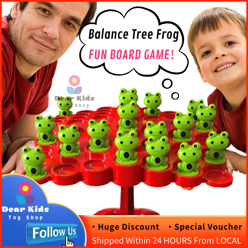 Frog Balance Tree Educational Toy Parent-child International Table Game ...