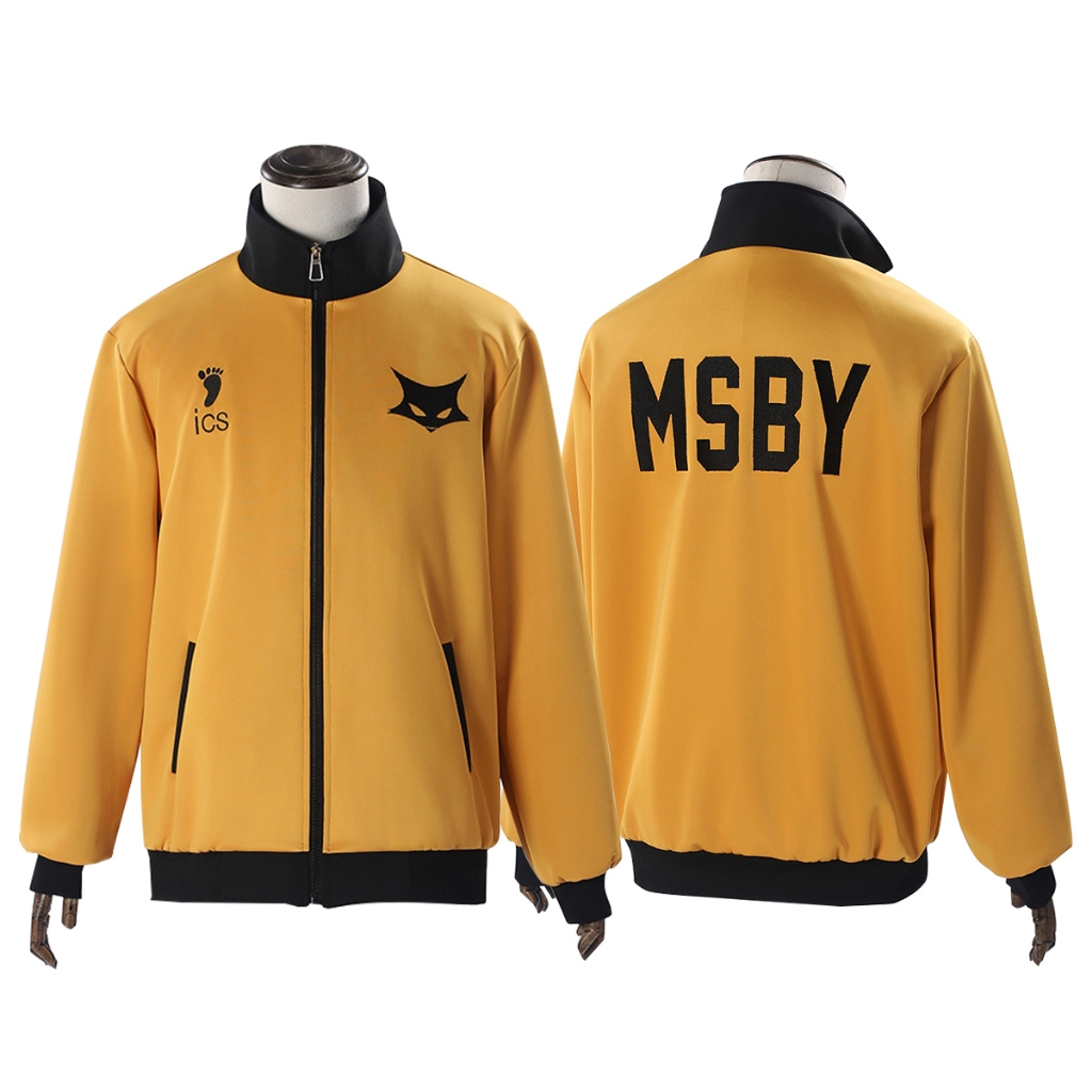 HOLOUN Haikyuu Shoyo Hinata Cosplay Costume Sportswear Yellow Jersey