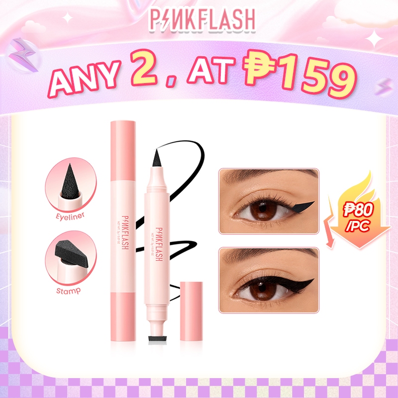 Pinkflash Waterproof Fast Dry Eyeliner Stamp Long-Lasting Liquid ...