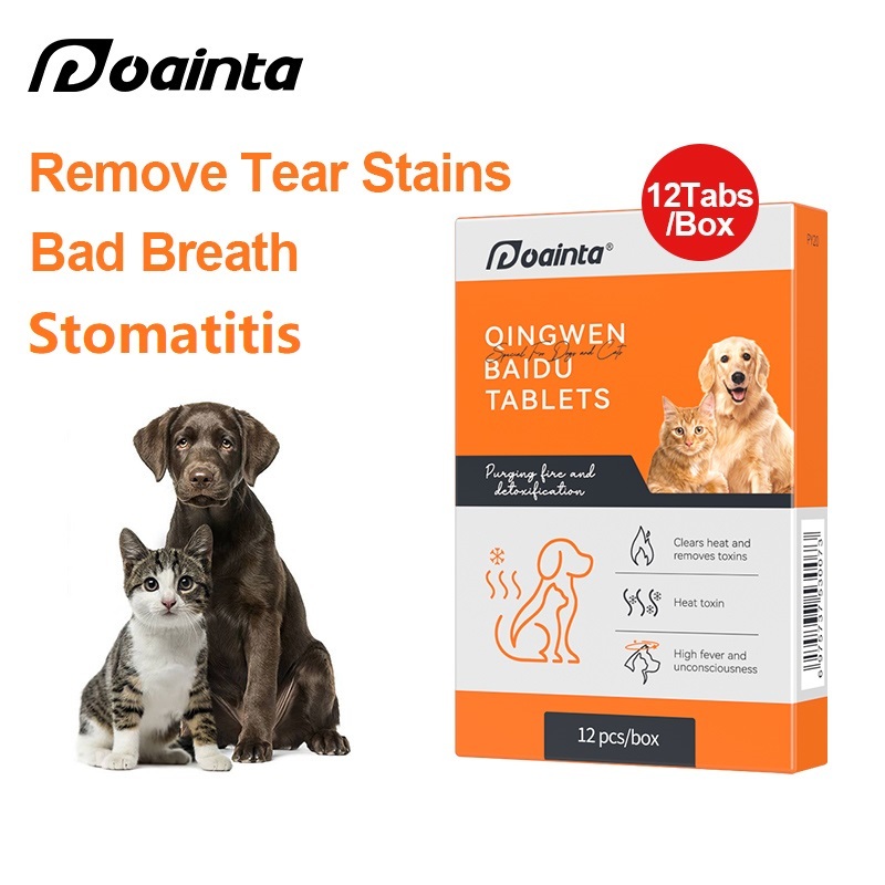 PUAITNA Herbal Medicine For Dog and Cat Tear Stain Remover Eye Poop ...