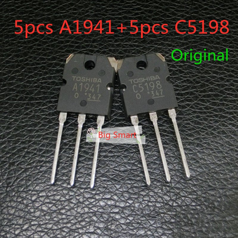 10pcs 2sa1941 2sc5198 To 3p A1941 C5198 Audio Paired Transistor Shopee Philippines 