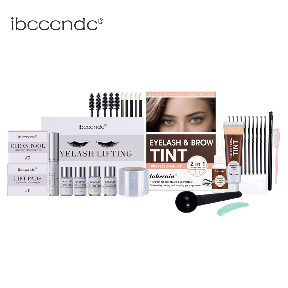 Keratin Lash Lift Perming Kit+2 in 1 Eyelash & Brow DYE Set（With Cling Film ) Shopee Philippines