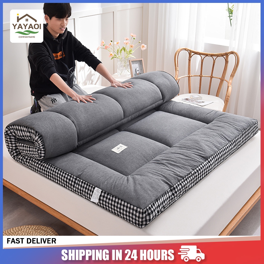 Velvet Mattress Tatami Home/Dormitory/Student Solid Color Thicken