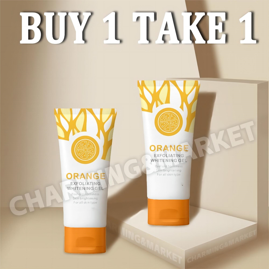 Orange Exfoliating Whitening Gel For Deep Cleansing And Skin Renewal ...