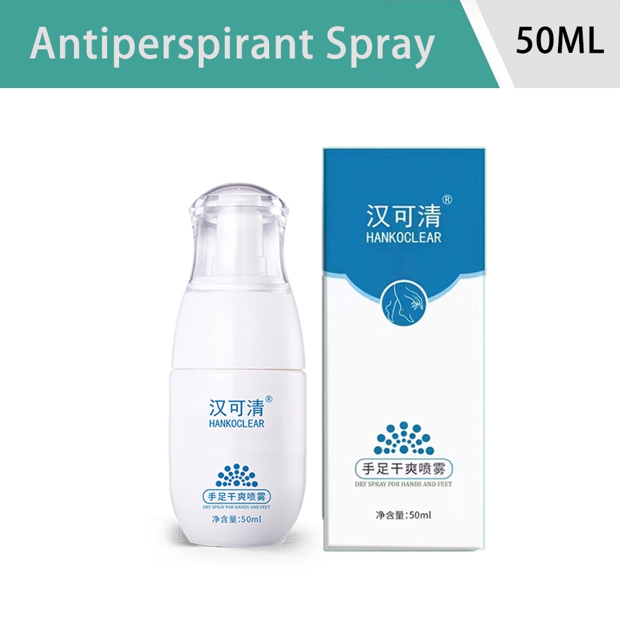 Hankoclear® (50ml) for AntiPerspirant for Hyperhidrosis/Sweaty Hands