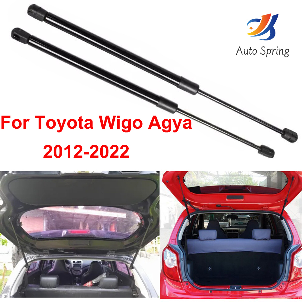 Back Door Stay Gas Struts Toyota Wigo 2012-2022 Rear Tailgate Trunk ...