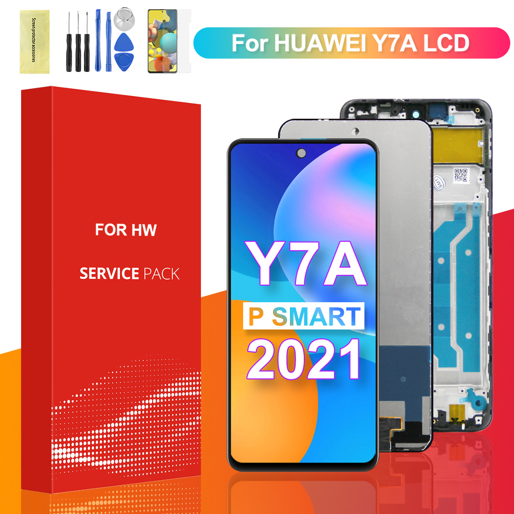 Original HUAWEI Y7A PPA-LX3/P Smart 2021 PPA-LX1 PPA-LX2 LCD Touch ...