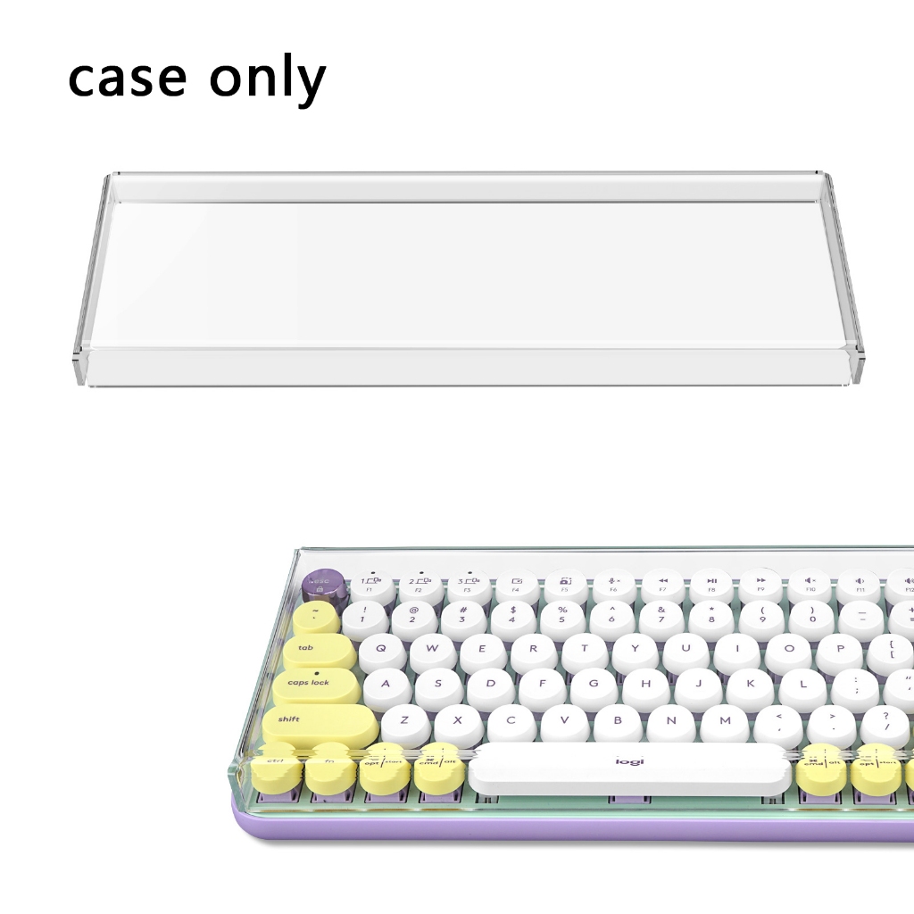 Geekria Acrylic Keyboard Dust Cover for 84-Keys Keyboards, Compatible ...
