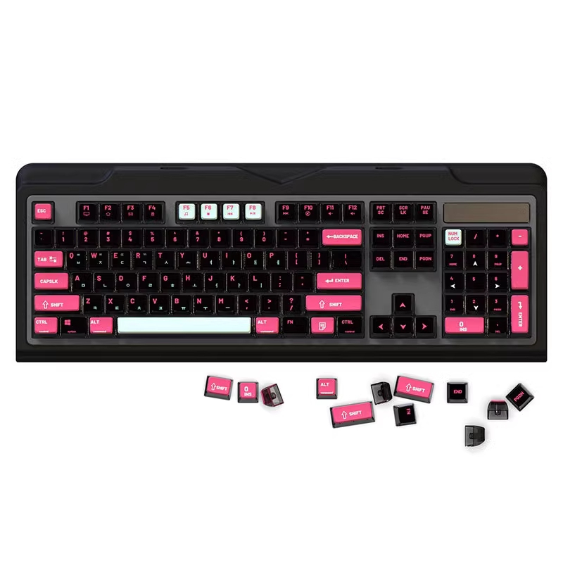 【Keycap Only】BLACKPINK Keycap 116 Keys Four Side Transparent ASA ...