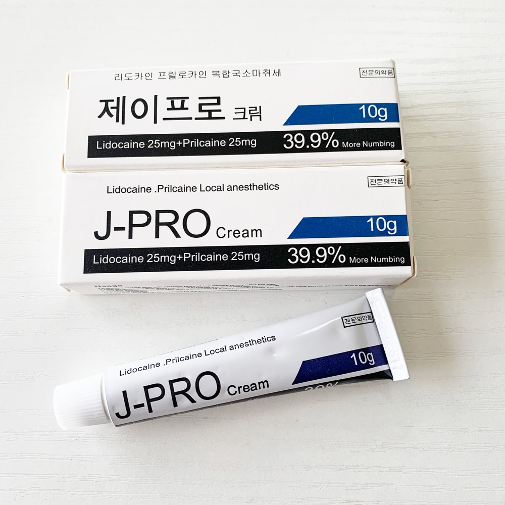 Manila Ready】J-Pro Numb Cream Numbing Tattoo Cream Pain Relief Makeup ...