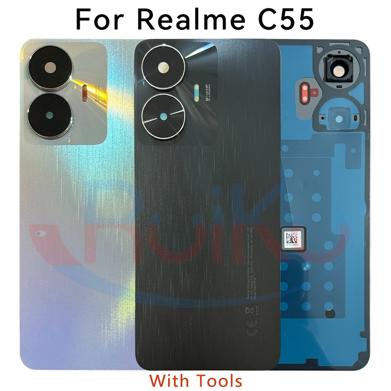 For Realme C55 Middle Bezel Frame With Volume Button Bezel Chassis ...