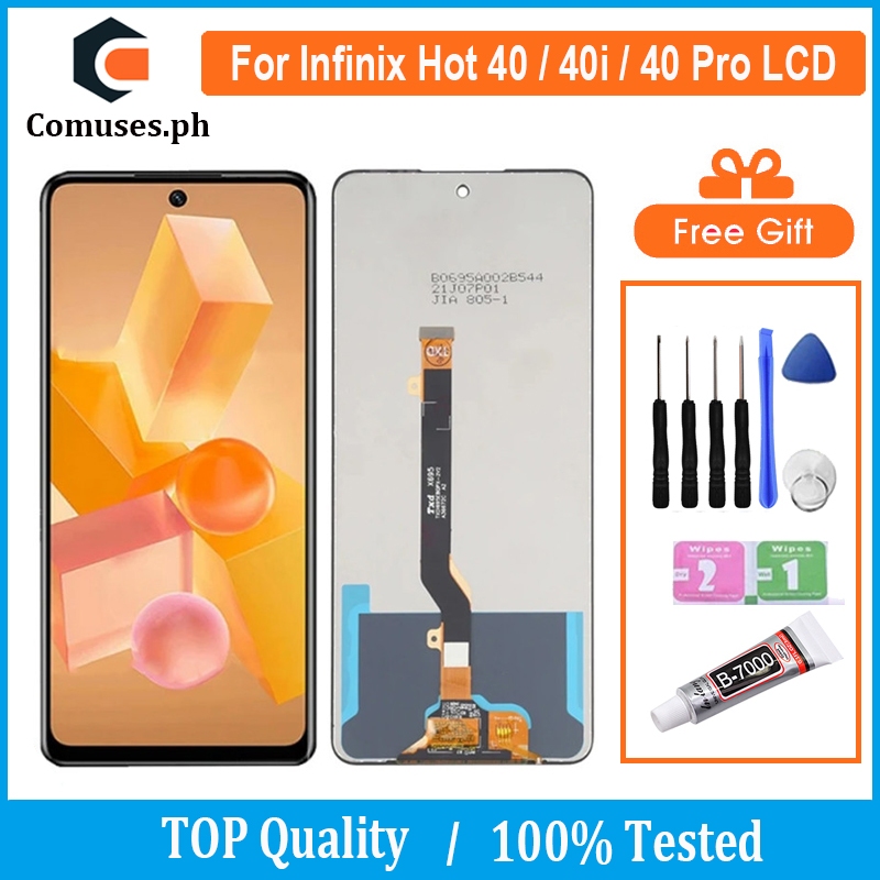 COMUSES Original LCD For Infinix Hot 40 / 40i / 40 Pro LCD Display ...