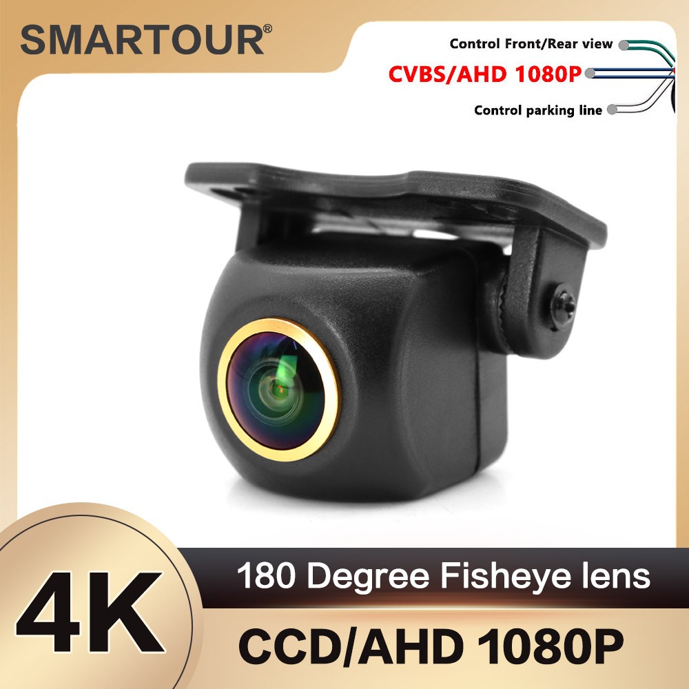 Smartour 2K AHD 1080P Reverse Car Rear View Camera Universal Backup