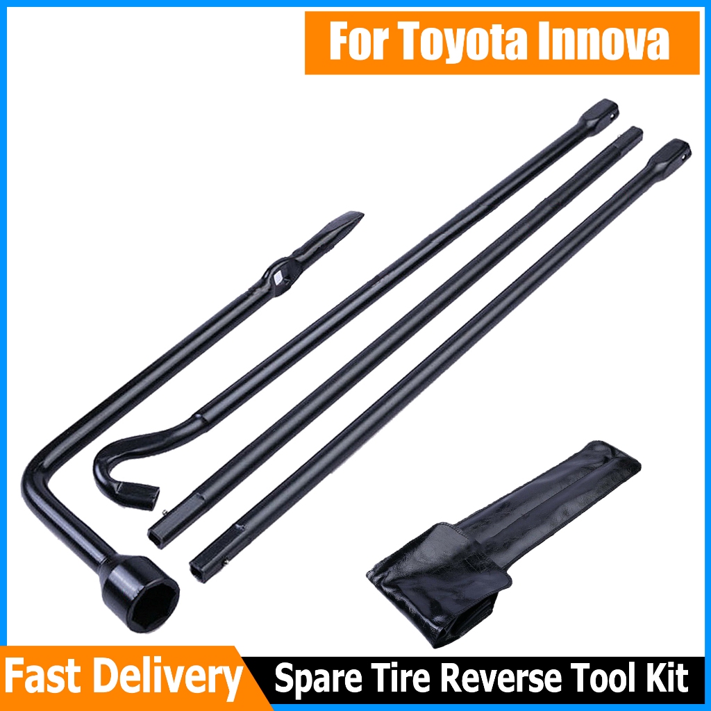 Spare Tire Remover Reserve Tire Remover Lug Wrench Set For Toyota Innova Shopee Philippines