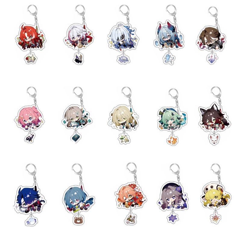 Game Honkai Star Rail Dan Heng Bronya Rand Asta Herta Himeko Imbibitor ...