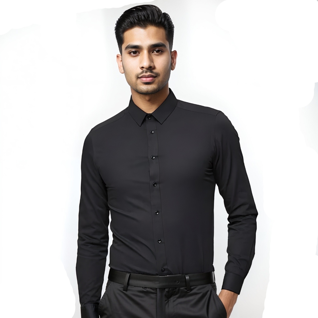 CCC-H Cotton Polo For Men Long Sleeve Formal Shirt | Shopee Philippines