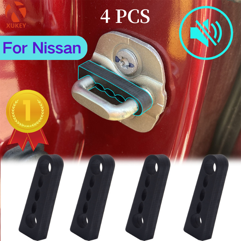 Nissan 4PCS Car Door Lock Sound ShockAbsorbing Protect Cover Damper