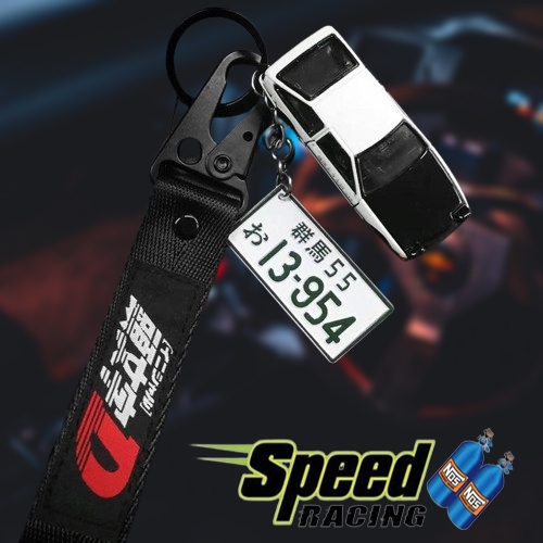 Initial D Keyring Birthday Boyfriend Gift AE86 Car Model Keychain JDM ...