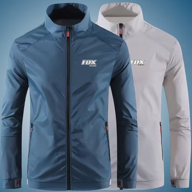 FOX RIDE RACING Windbreaker Jacket Waterproof Sunscreen Outdoor Sports ...