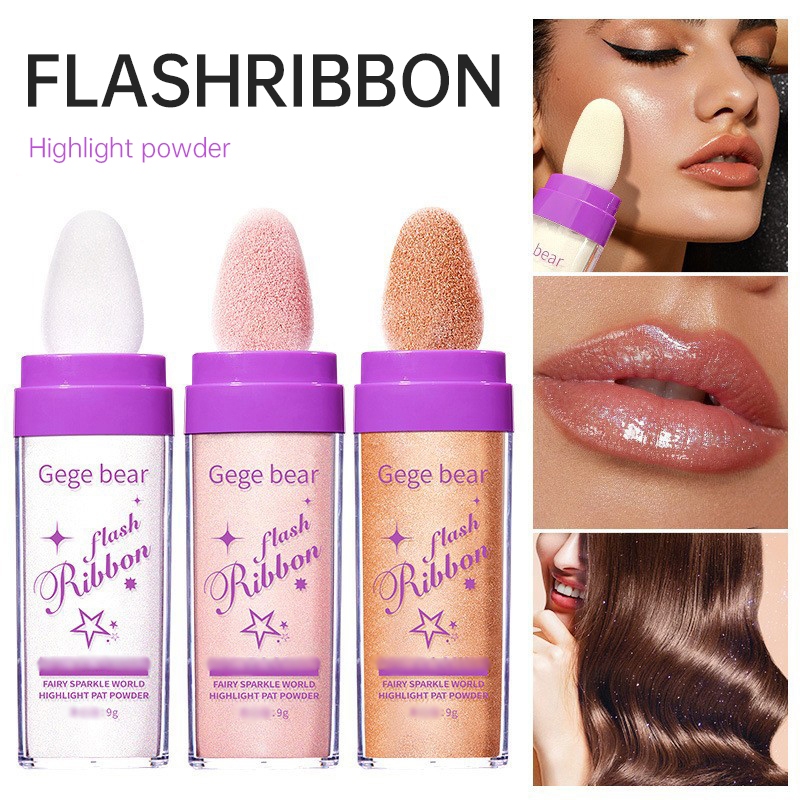 Highlighter Powder Spray High Gloss Glitter Powder Contouring Powder