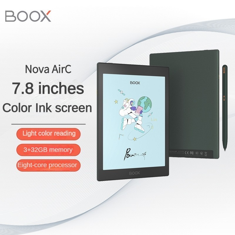 Boox Nova Air C 7.8inch Color Ink Screen Electronic Reader 32GB [Same Day Shipment] Shopee
