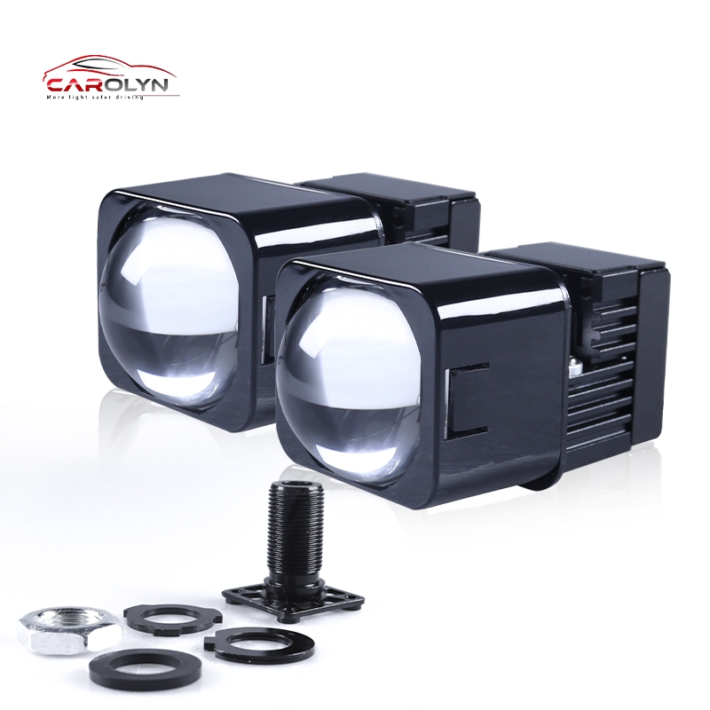 Ronan 1.5 inch 12V Matrix LED Low High Beam Projector Lens 46W 7000LUX ...