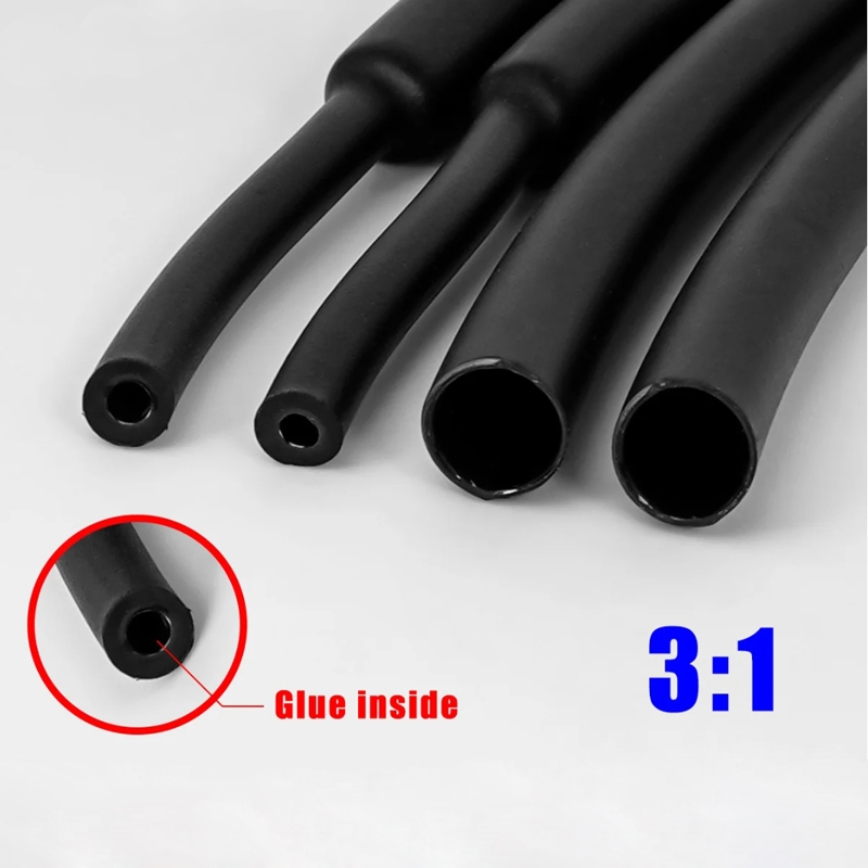 3:1 Heat Shrink Tube With Glue Inside Diameter 1.6mm~50mm Adhesive ...