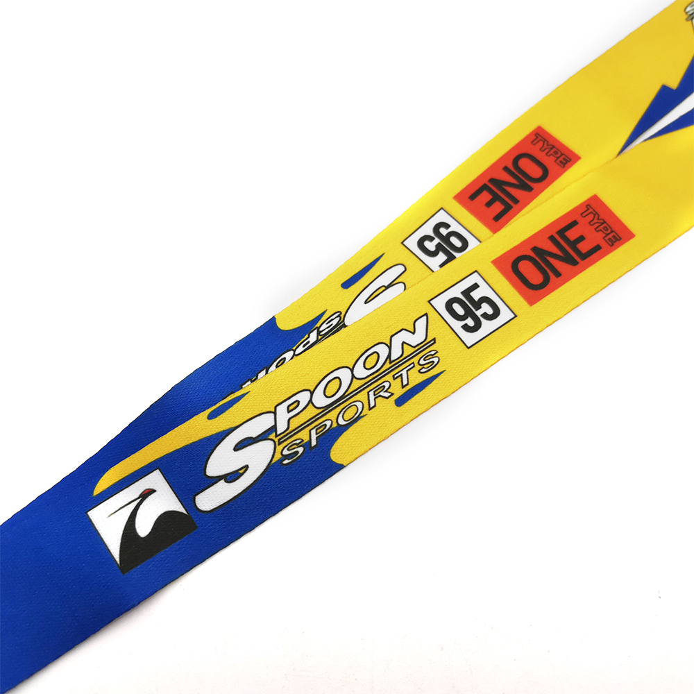 JDM Speed Racing Sports Spoon Lanyard Key Mobile ID Card Hanging Strap ...
