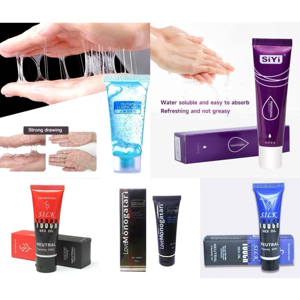 50ml Human Lubricants Clear Water Soluble Lubricating Gel Silky Smooth