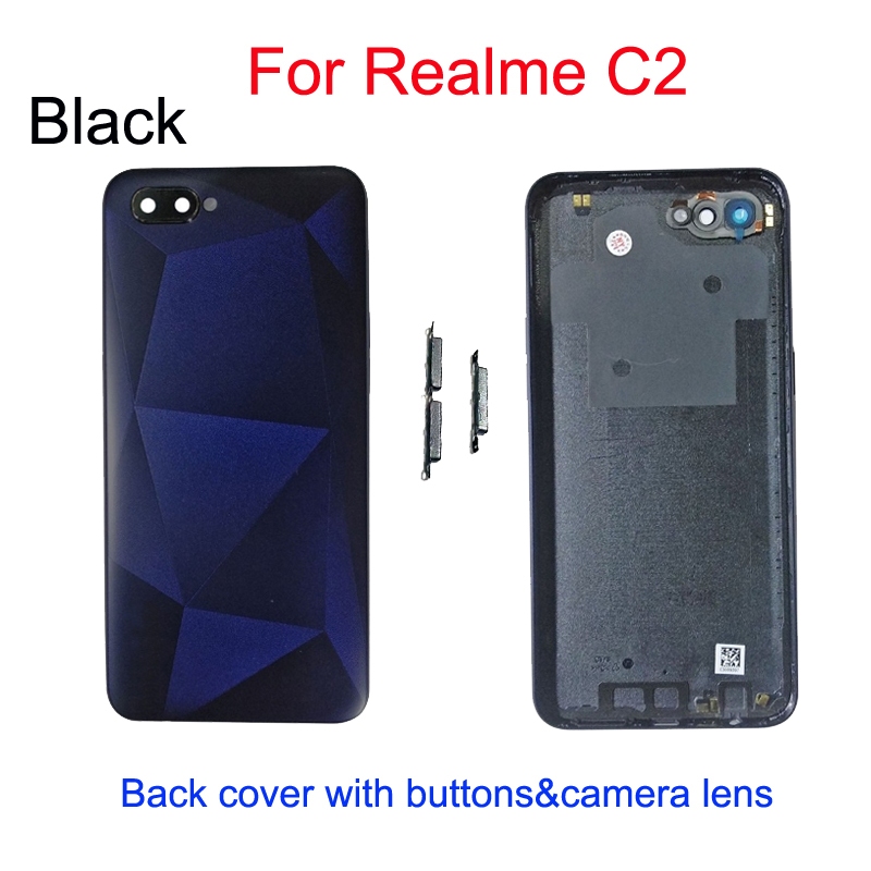 For Realme C2 Back Cover Housing And Front LCD Frame Shopee