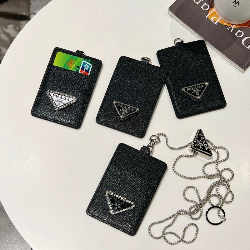 Fashion brand detachable chain card bag/card holder/ID card (Size: 10.5 ...