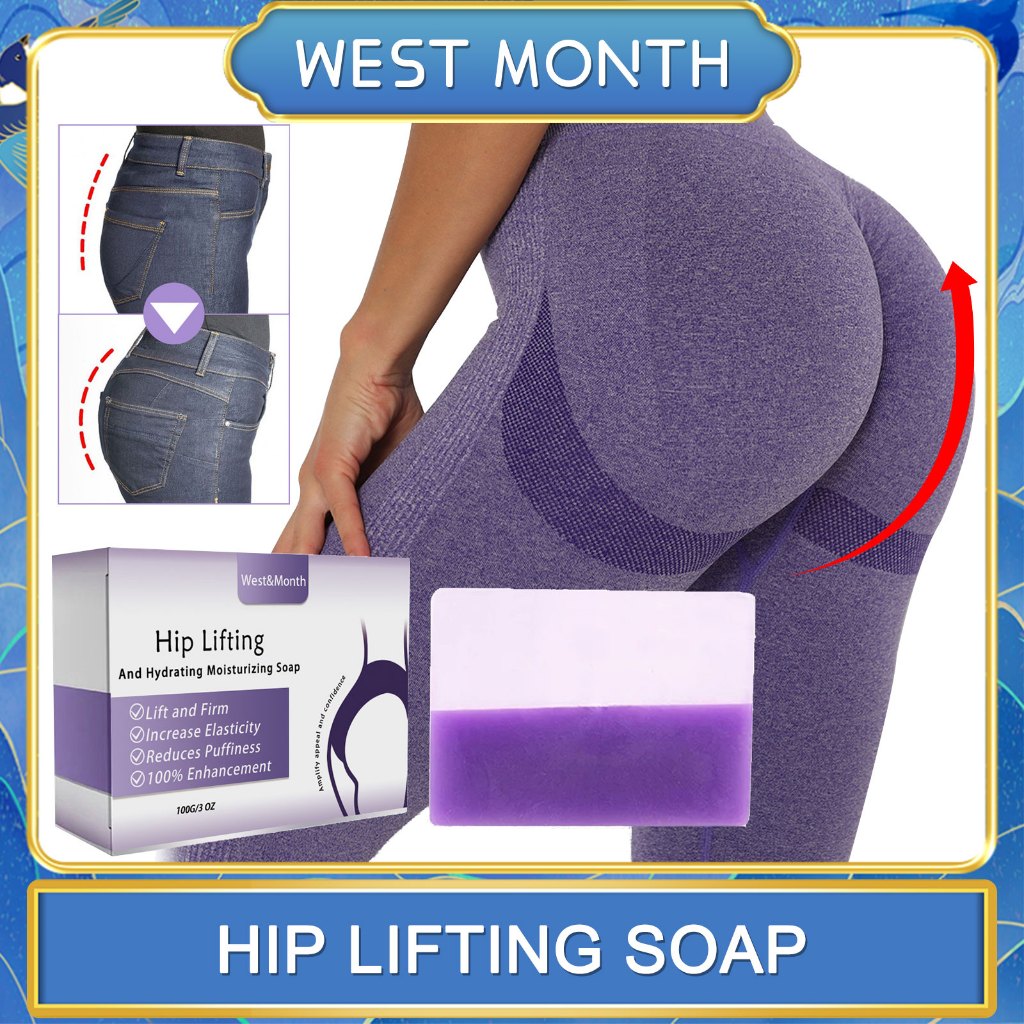 West&Month Hip Lifting And Smoothing Nourishing Soap Hip Lift Up Soap Sexy Big Ass Liftting