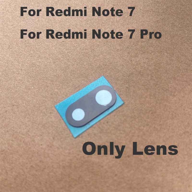 For Xiaomi Redmi Note 7 PRO Back Camera Glass Rear Lens Cover With ...