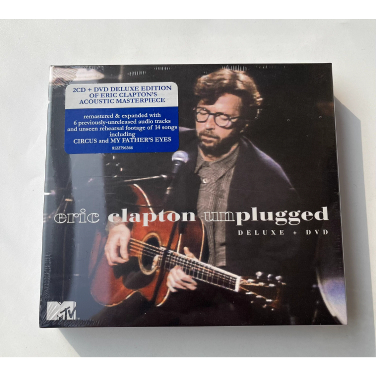 European American Singer CD Clapton Eric Clapton Unplugged 2CD+DVD Live ...