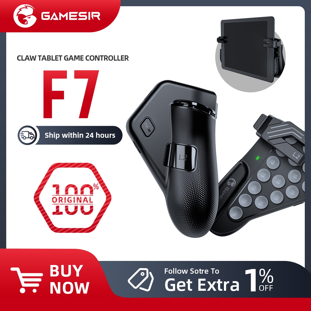 GameSir F7 Claw Tablet Controller Joystick for IPad / Android Tablets Plug  and Play Gamepad for PUBG Call Of Duty Mobile Legends | Shopee Philippines