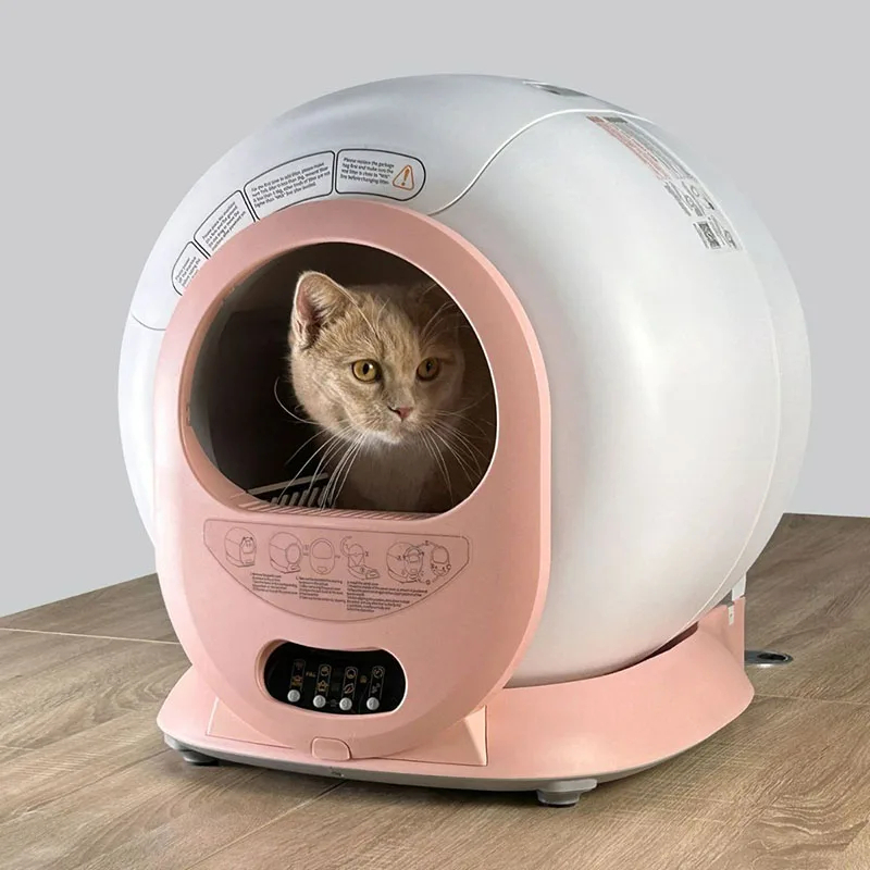 NEW Fully Automatic Cat Litter Box Intelligent APP Control Cleaning ...