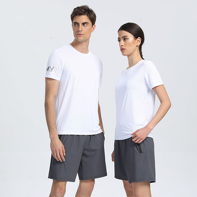 Men Clothes Gym Breathable Quick Dry Short Sleeve Tshirts Fitness