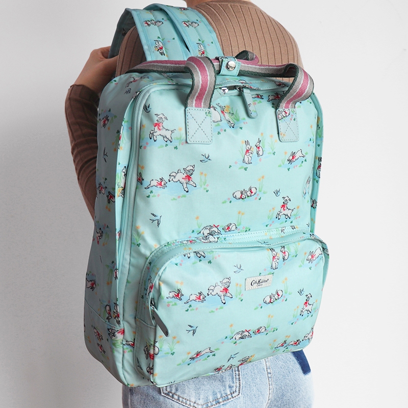 2024 UK Cath Kidston Backpack Female Korean Version All Match Student Schoolbag Mori Style Street Wear Simple Backpack Fashion College Canvas Waterproof Printed Backpack Shopee Philippines